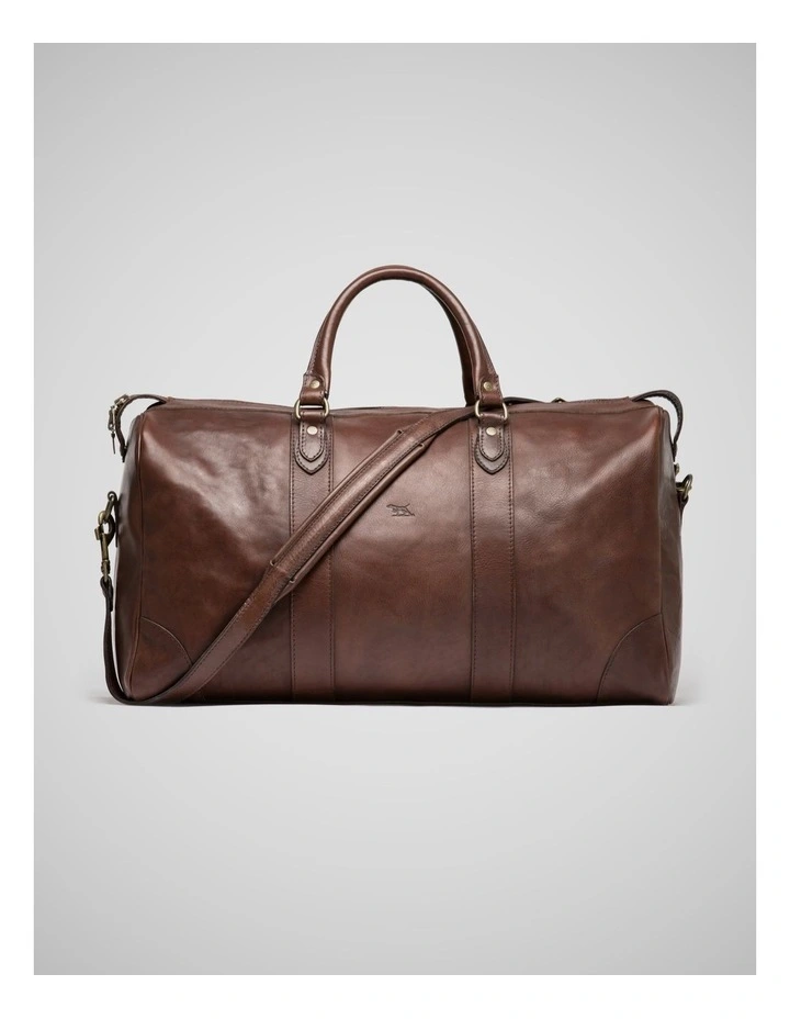 Large Weekender in Chocolate image 1