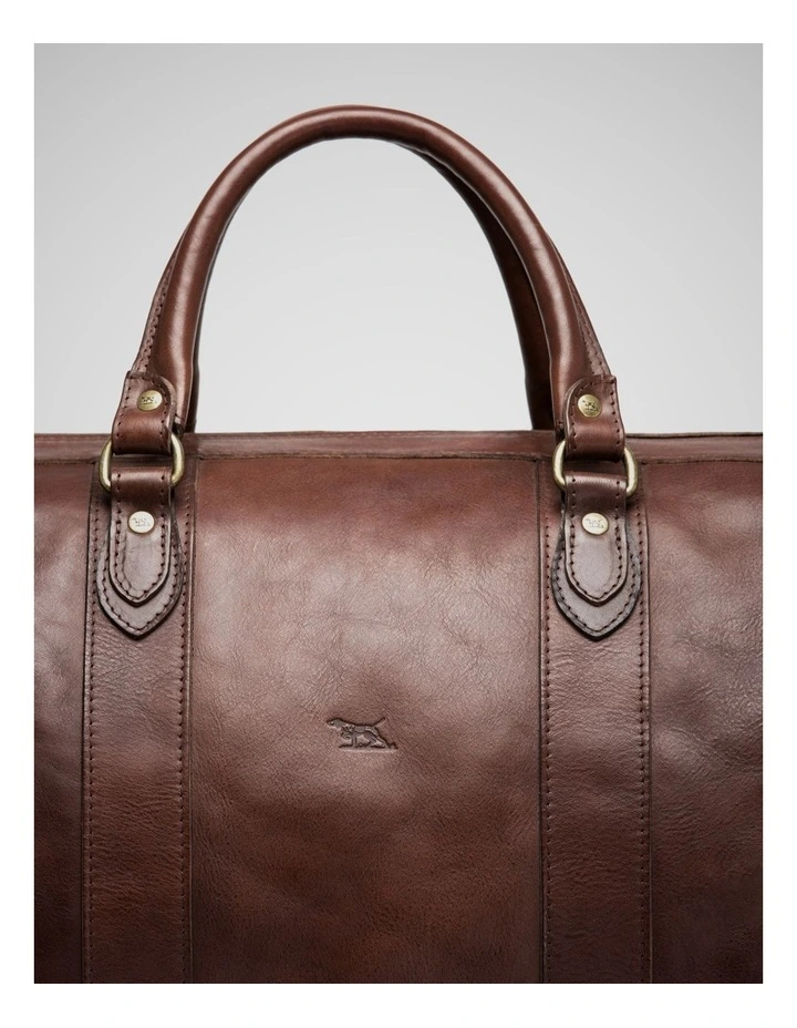 Large Weekender in Chocolate image 3