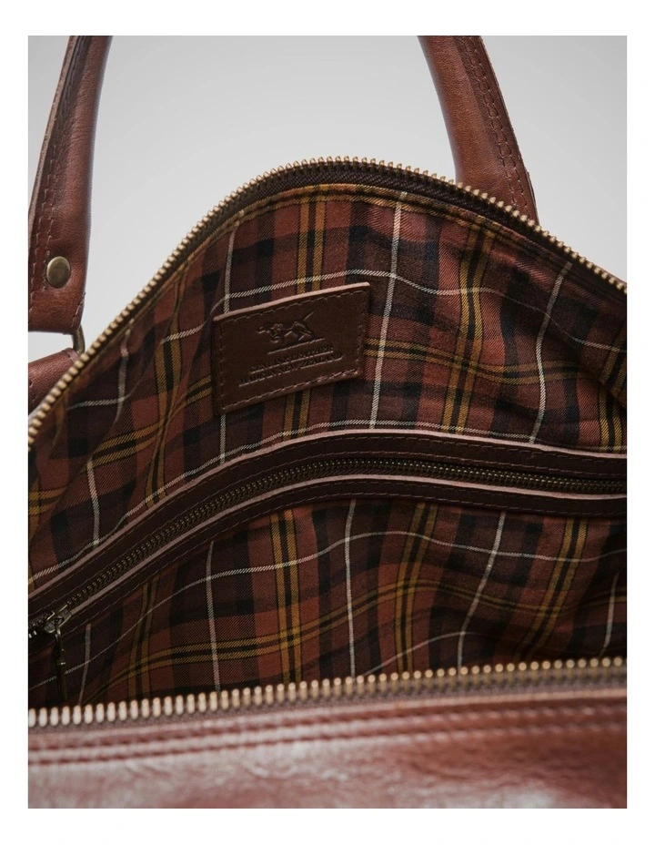 Large Weekender in Chocolate image 6