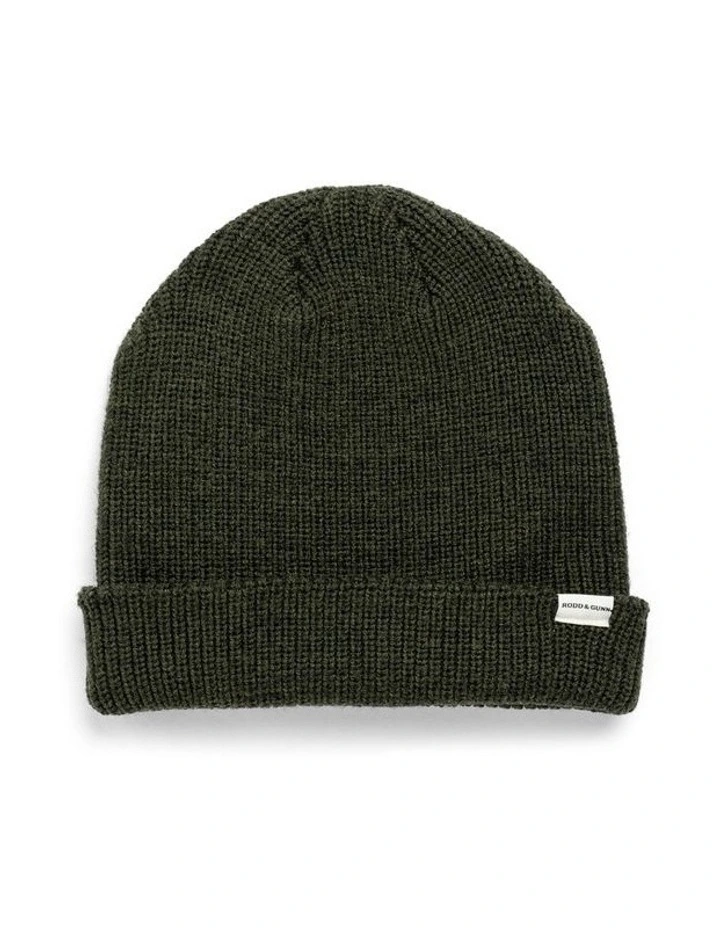 Gunn Beanie in Burnt Olive image 3