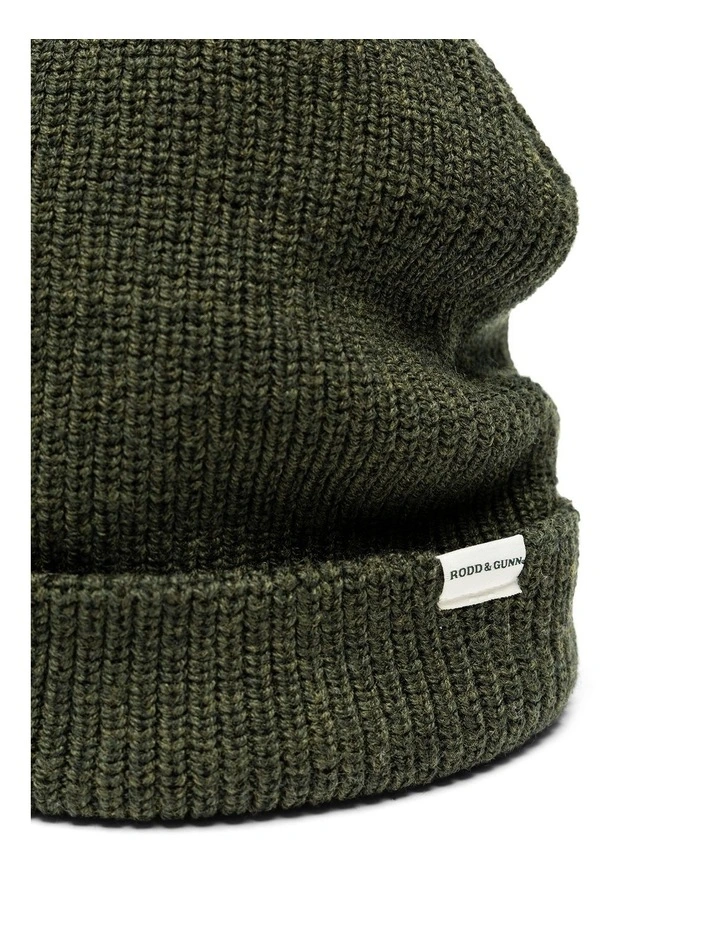 Gunn Beanie in Burnt Olive image 4
