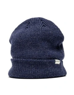Beanie Hat in Dark Denim