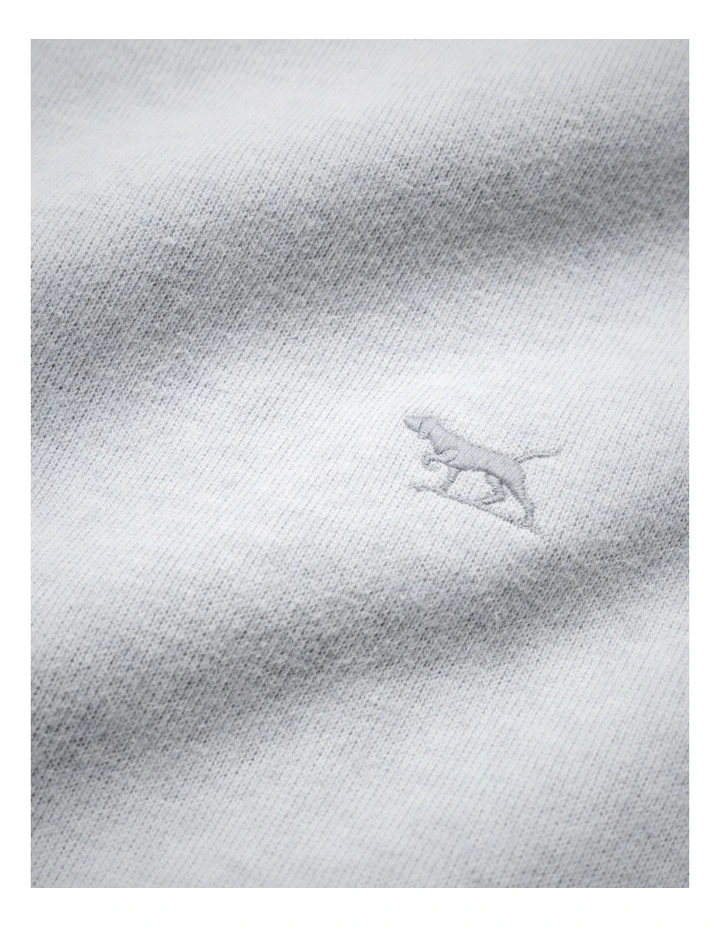 Crew Neck Sweat Top in Ice image 5