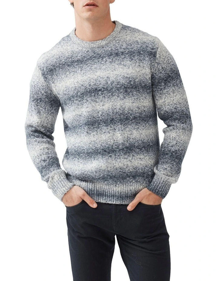 Wave Break Knit in Ocean image 1
