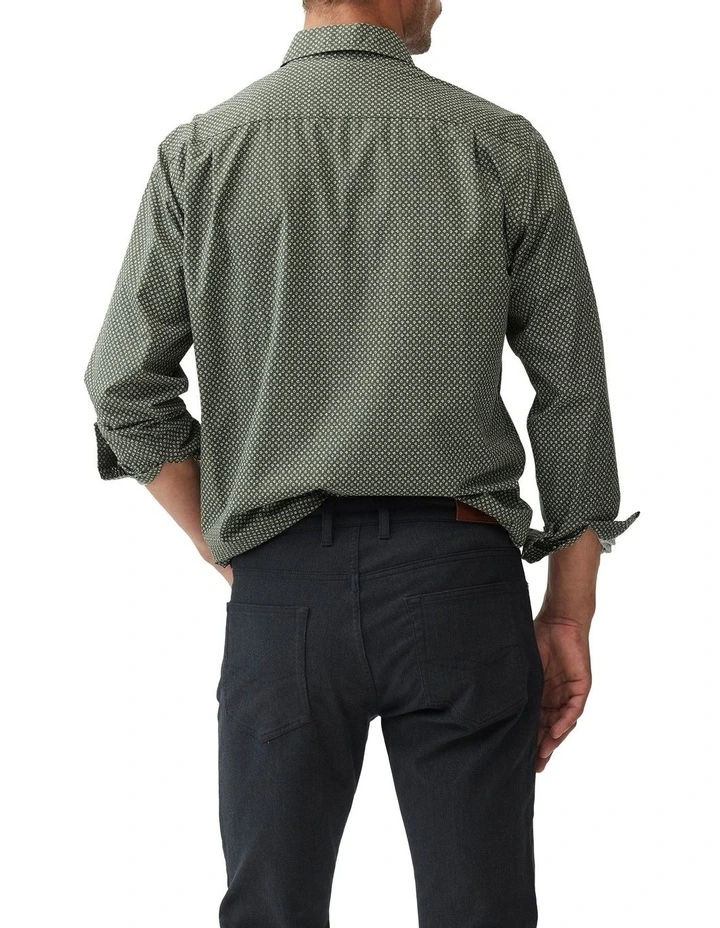 Notown Long Sleeve Shirt in Moss image 5