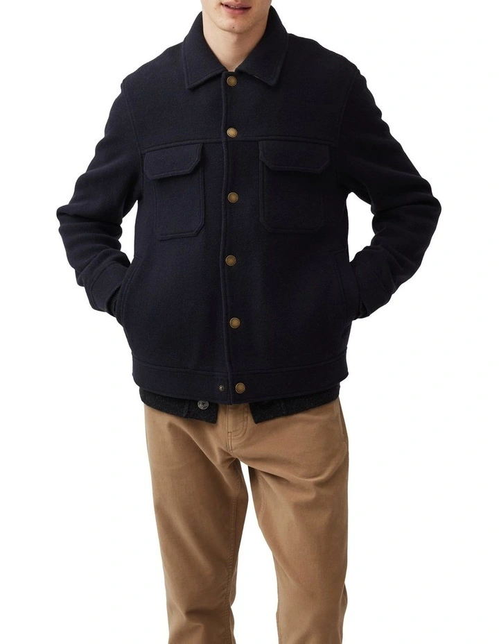 Bartletts Jacket in Navy image 1
