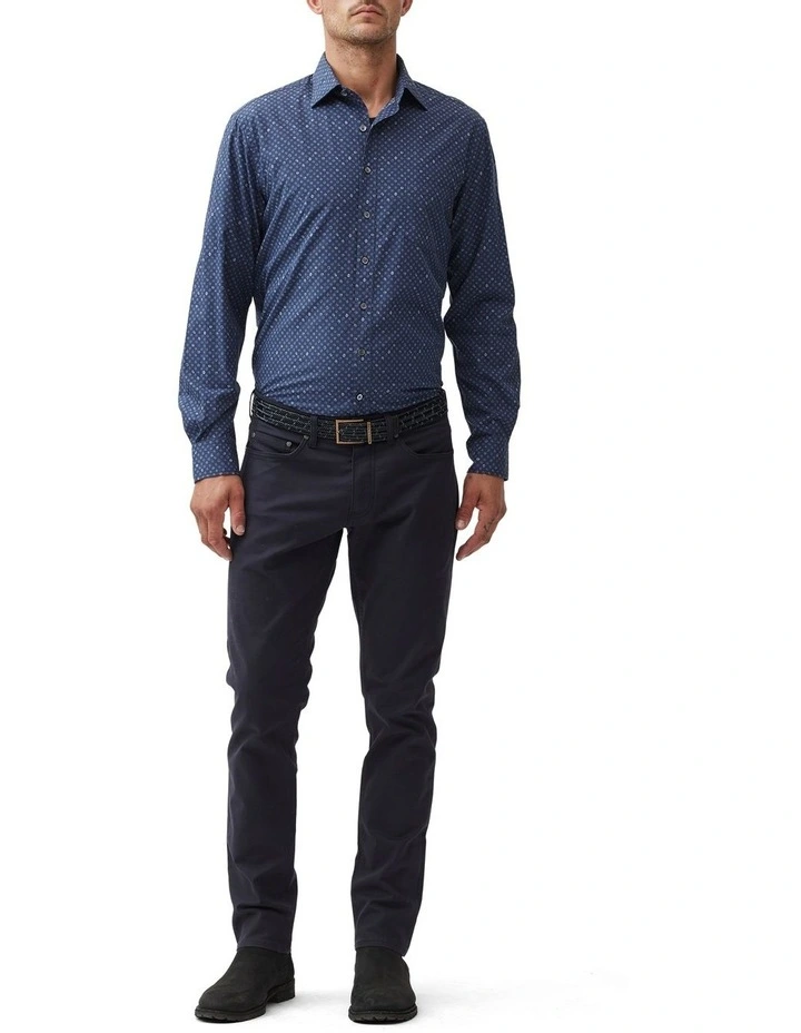 Pinotage Long Sleeve Shirt in Ink image 2