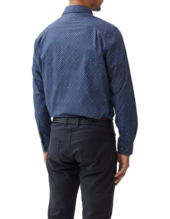 Pinotage Long Sleeve Shirt in Ink image 3