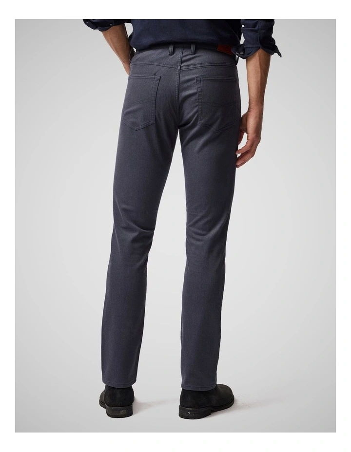 Motion Melange Straight Fit Long Leg Jean in Navy image 3