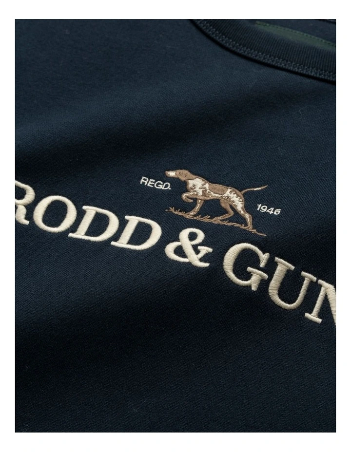 Gunn Logo Sweat in Lake image 5