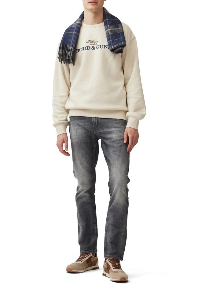 Gunn Logo Sweat in Sand image 2