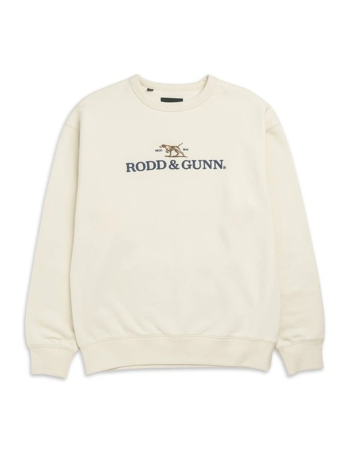 Gunn Logo Sweat in Sand image 3
