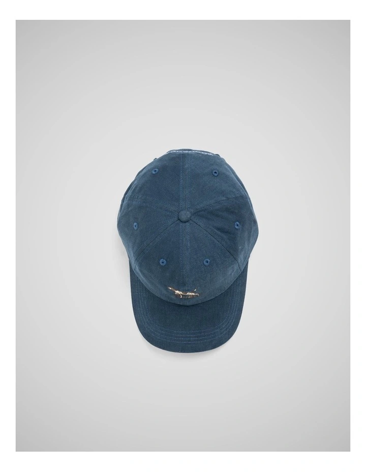 Signature Cap in Aegean Blue Oxford image 4