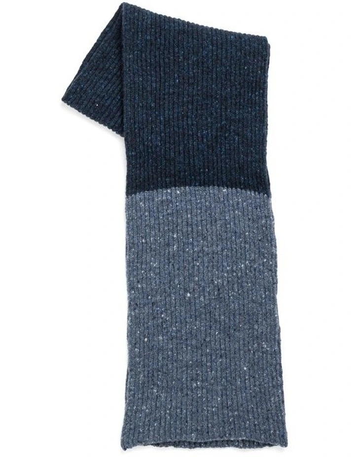Shiel Hill Scarf in Navy/Denim image 1