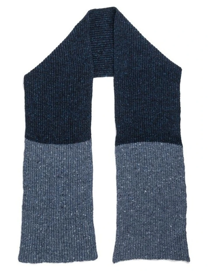 Shiel Hill Scarf in Navy/Denim image 2