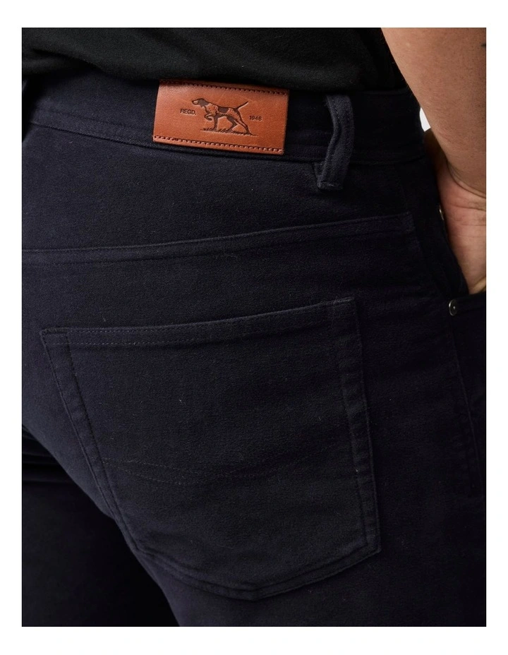 Barters Relaxed Jean Long Leg in Navy image 6