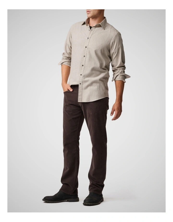 Barters Relaxed Jean Short Leg in Fossil image 2