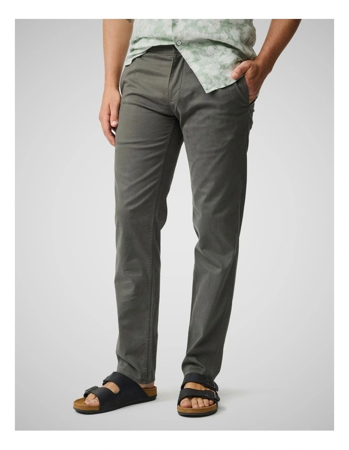 Chino Pant Short Leg Pant in Thyme image 1