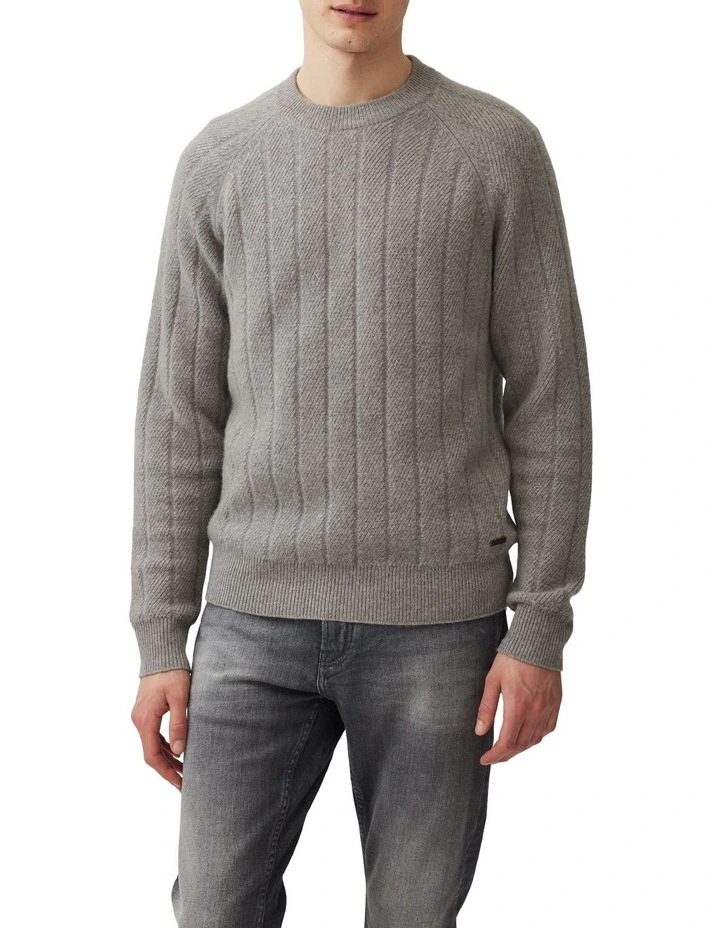 Arrow River Knit in Grey Marle image 1