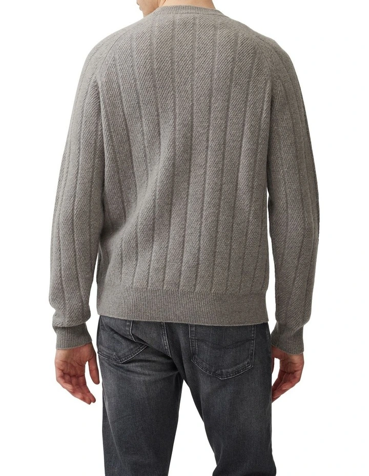 Arrow River Knit in Grey Marle image 3