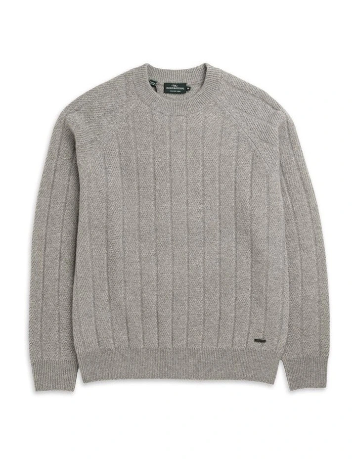 Arrow River Knit in Grey Marle image 4