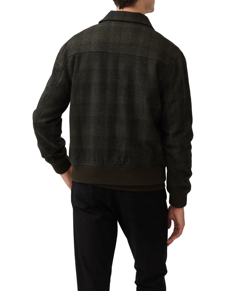 Fratley Jacket in Raven image 3
