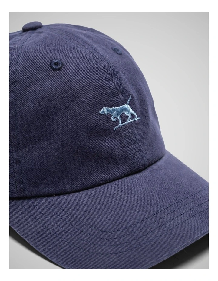 Gunn Cap in Navy Denim image 5