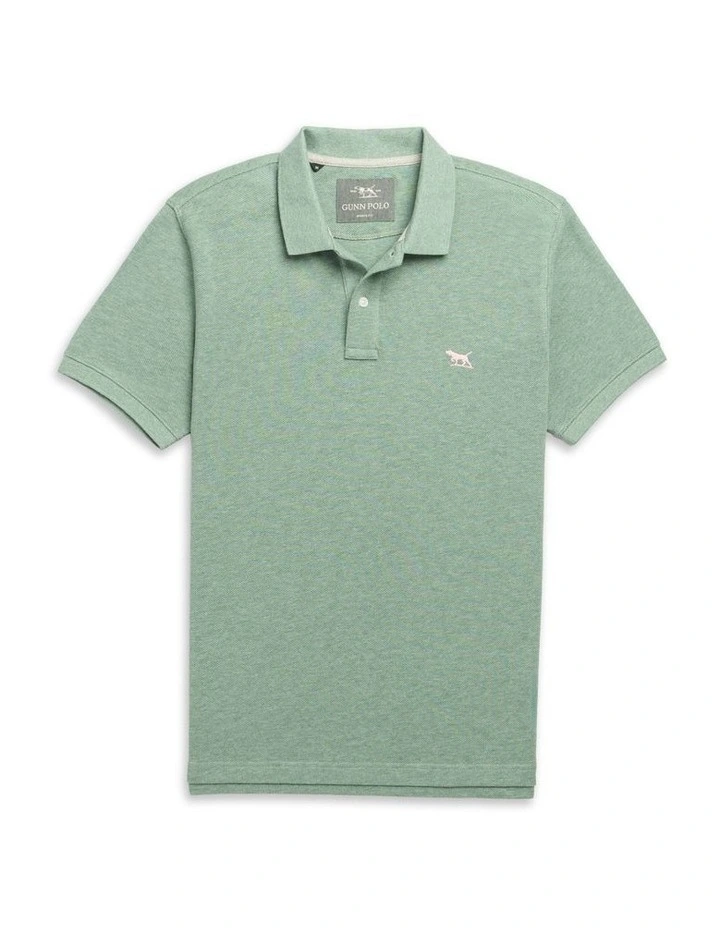 The Gunn Sports Fit Polo in Dusty Sage image 4