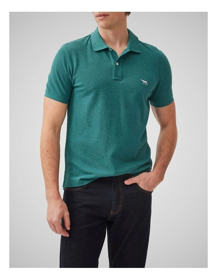 The Gunn Sports Fit Polo in Jungle image 1