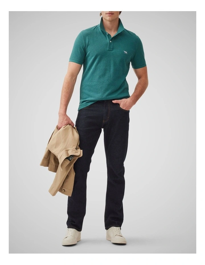 The Gunn Sports Fit Polo in Jungle image 2