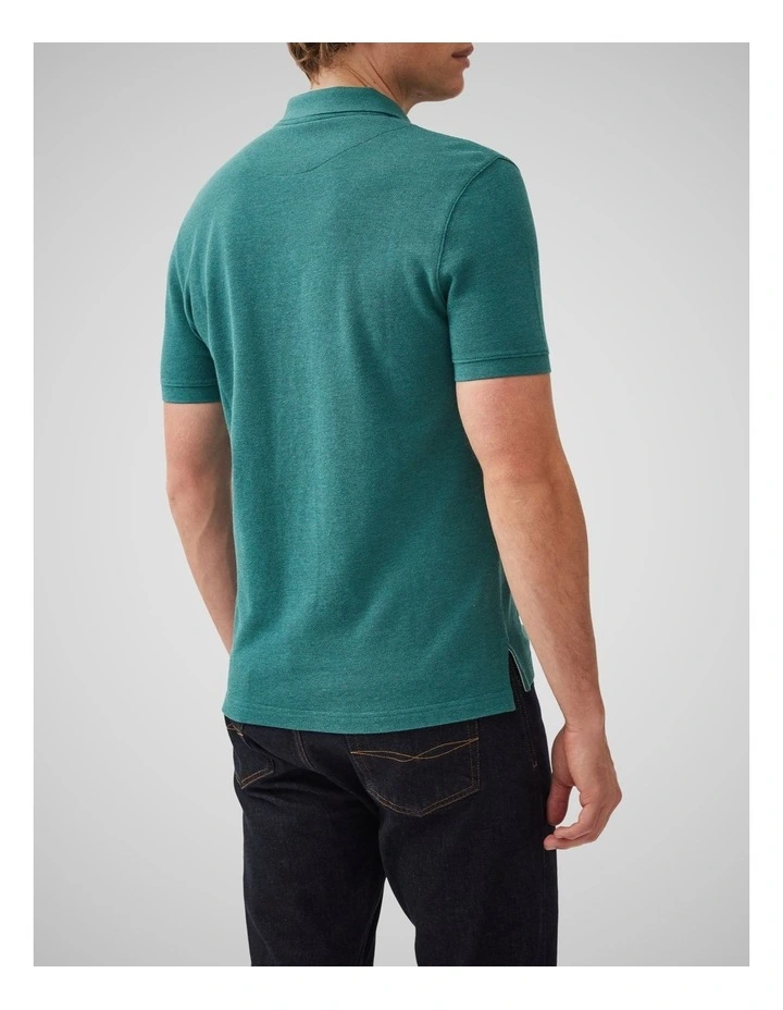 The Gunn Sports Fit Polo in Jungle image 3