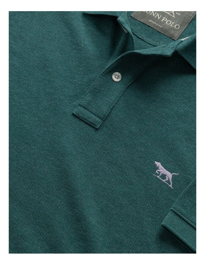 The Gunn Sports Fit Polo in Jungle image 5