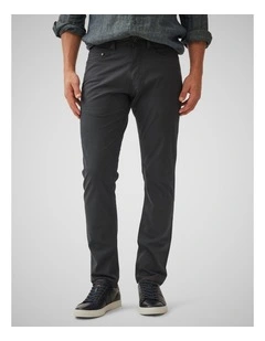 Gunn Straight Fit Jean Regular Leg in Granite