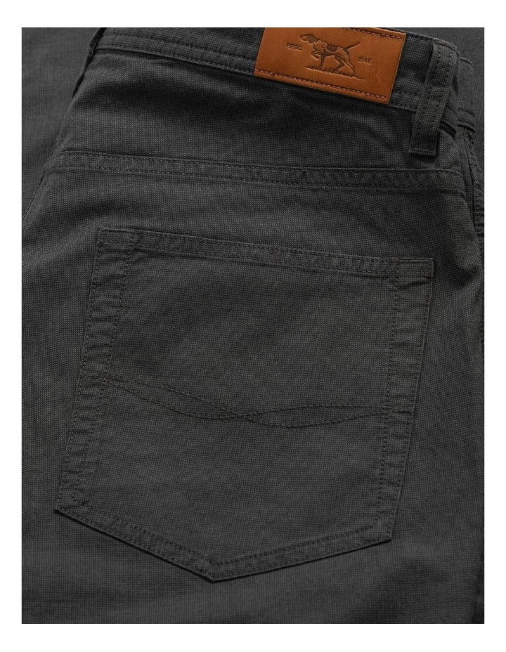 Gunn Straight Fit Jean Regular Leg in Granite image 6