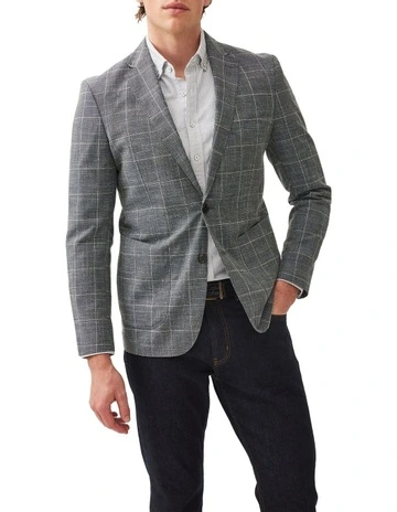 Karaka Point Sports Fit Jacket in Aquamarine