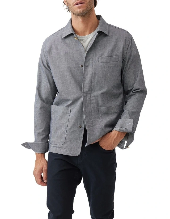 Claverley Jacket in Indigo image 1