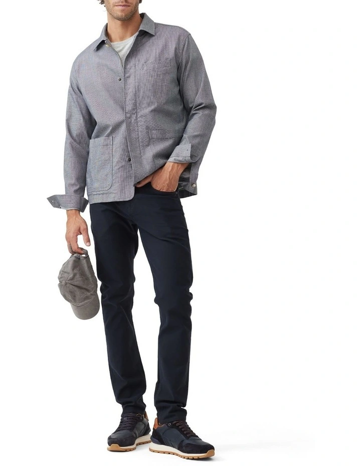 Claverley Jacket in Indigo image 2