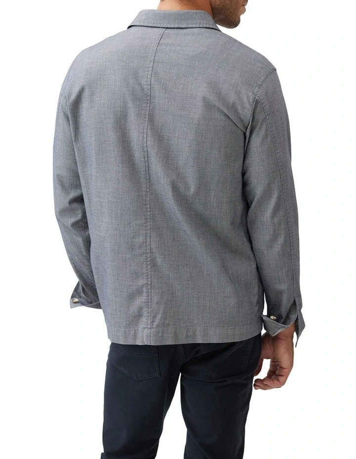 Claverley Jacket in Indigo image 3