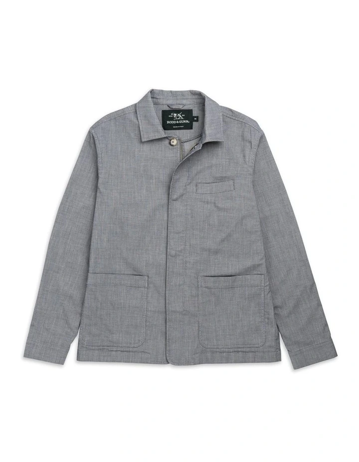 Claverley Jacket in Indigo image 4