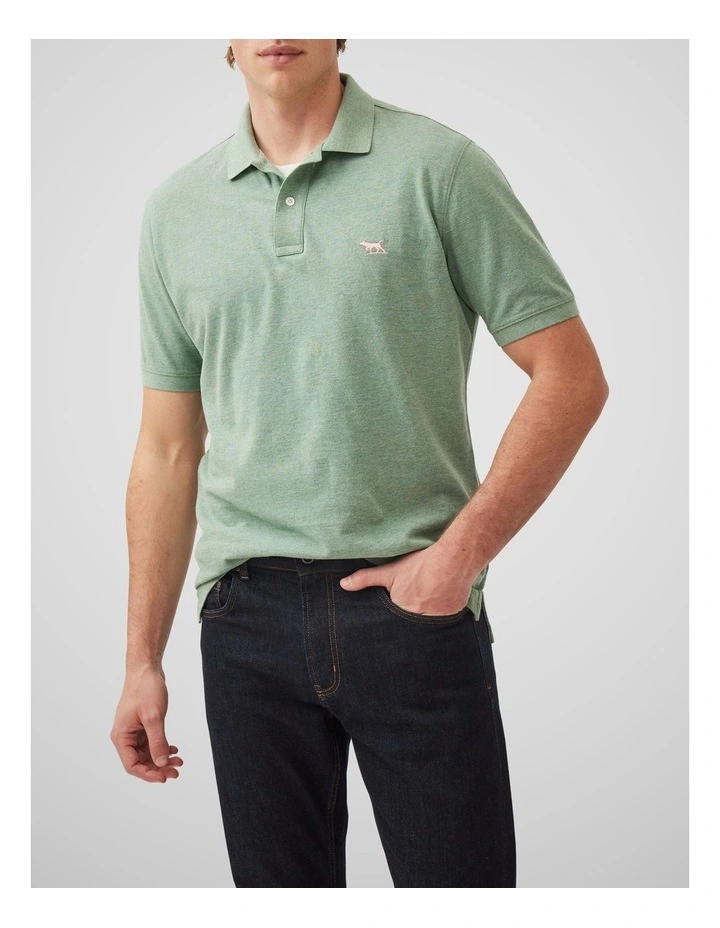 The Gunn Original Fit Polo in Dusty Sage image 1