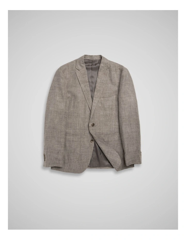 The Cascades Sports Fit Jacket in Mink image 4