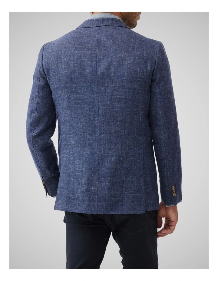 The Cascades Sports Fit Jacket in Bluestone image 3