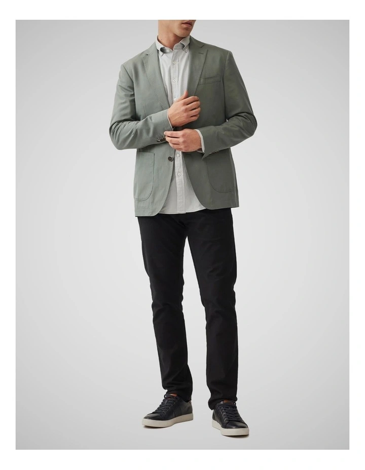 The Cascades Sports Fit Jacket in Sage image 2