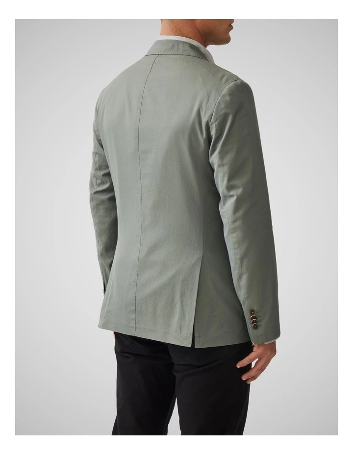 The Cascades Sports Fit Jacket in Sage image 3