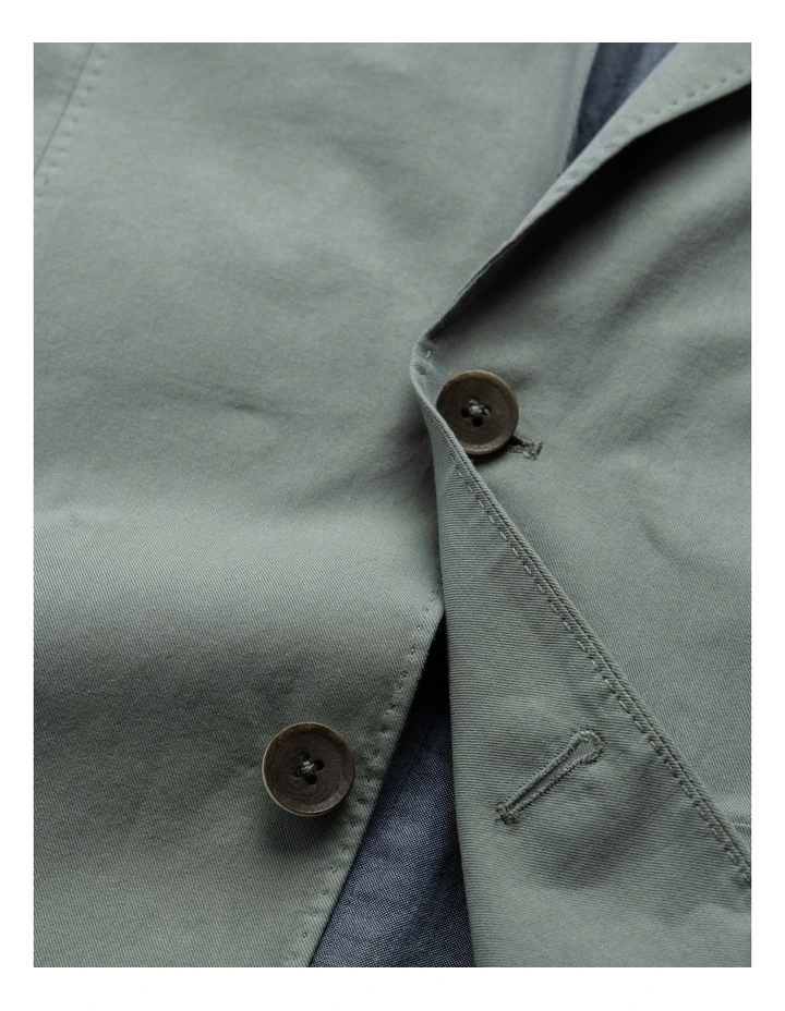 The Cascades Sports Fit Jacket in Sage image 5