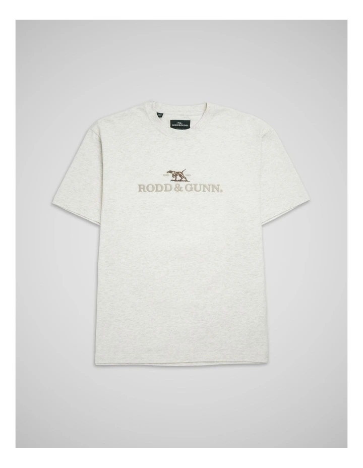 The Peaks Logo Tee in Marble image 4