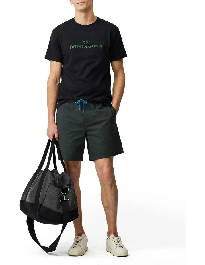 Gunn 7 Resort Short in Olive image 2