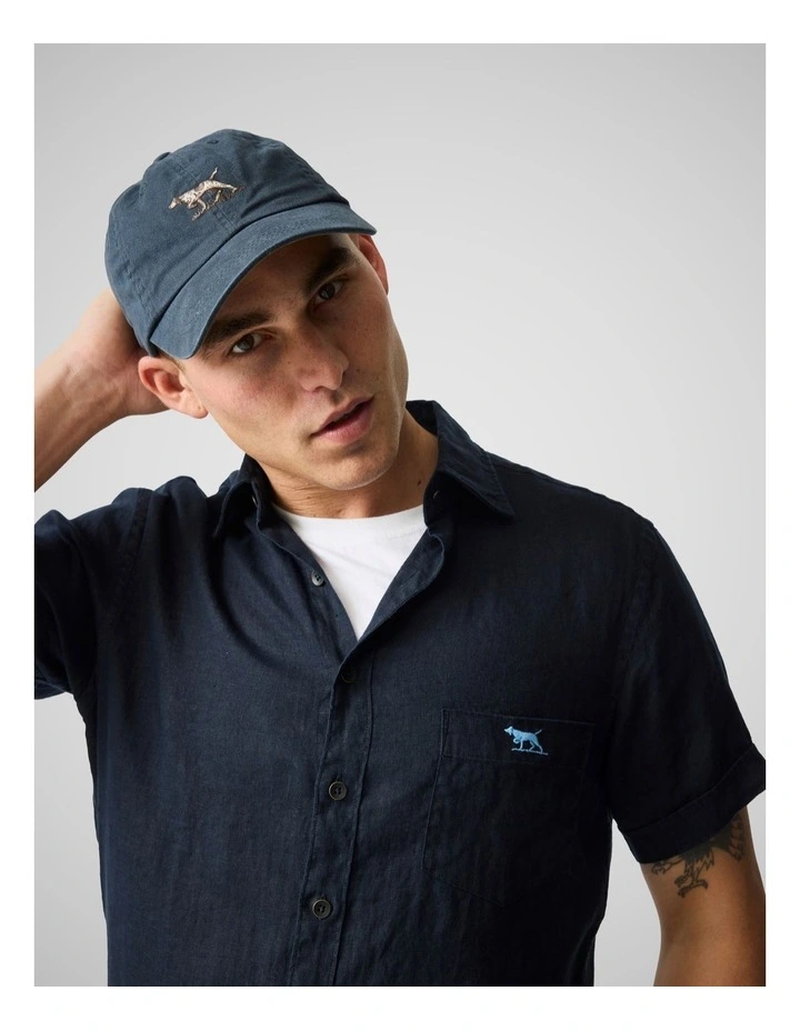Cathedral Cove Short Sleeve Sports Fit Shirt in Midnight image 4