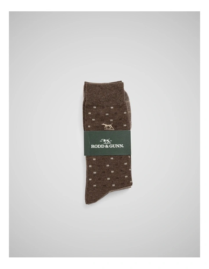 Seafcliff Sock 3 Pack in Earth Multi image 2