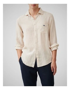 Coromandel 2 Long Sleeve Sports Fit Shirt in Natural